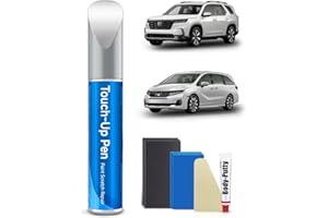 NH-603P White Diamond Pearl Touch Up Paint Kit Compatible with Honda Exact Match Car Scratch Repair Touch Up Paint Kit