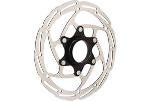 Disc Brake Rotor, Reduce Heat Transfer Wear Proof Steel Non Deformation Centerlock Disc Brake Rotor for Accessories(160mm)