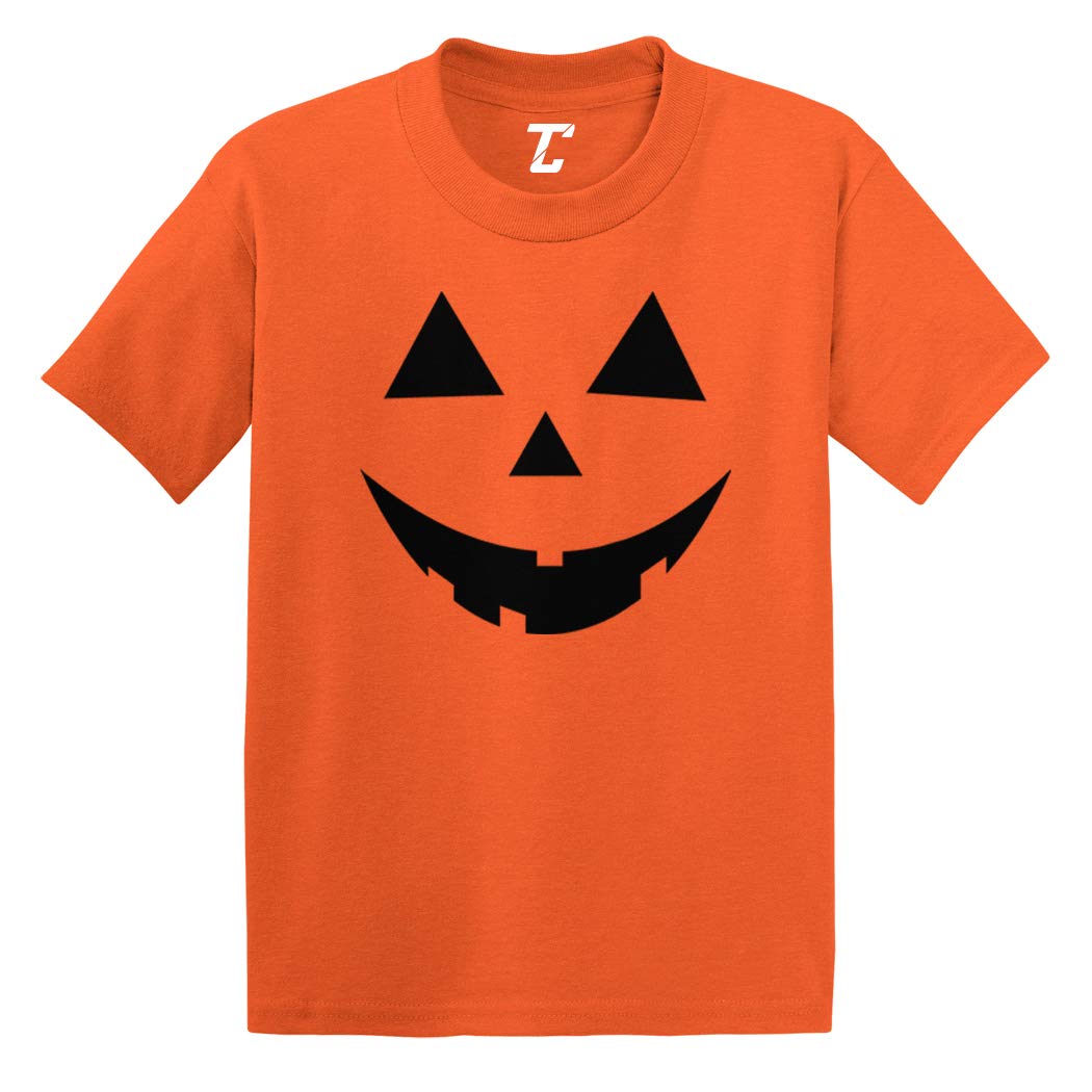 TcomboPumpkin Face - Jack O' Lantern Infant/Toddler Cotton Jersey T-Shirt