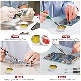 Flintronic Solder Flux Paste 10g Rosin No-Clean Lead-Free Environmentally view 5