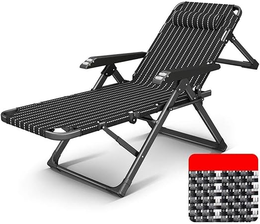 Silla de gravedad Cubierta plegable Silla silla del ocio portátil