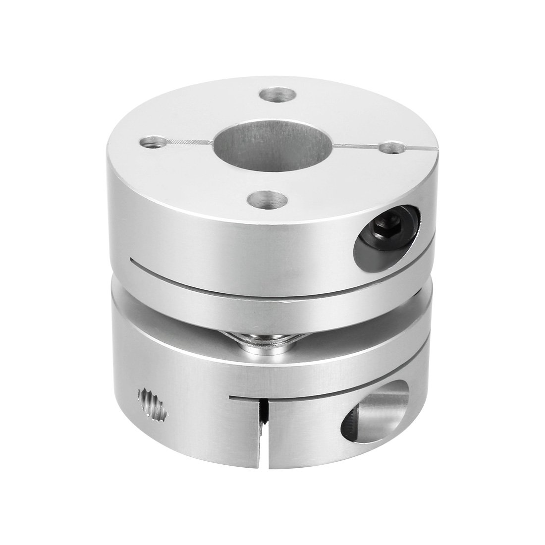 sourcingmap 12.7mm to 12mm Bore One Diaphragm Motor Wheel Flexible Coupling Joint