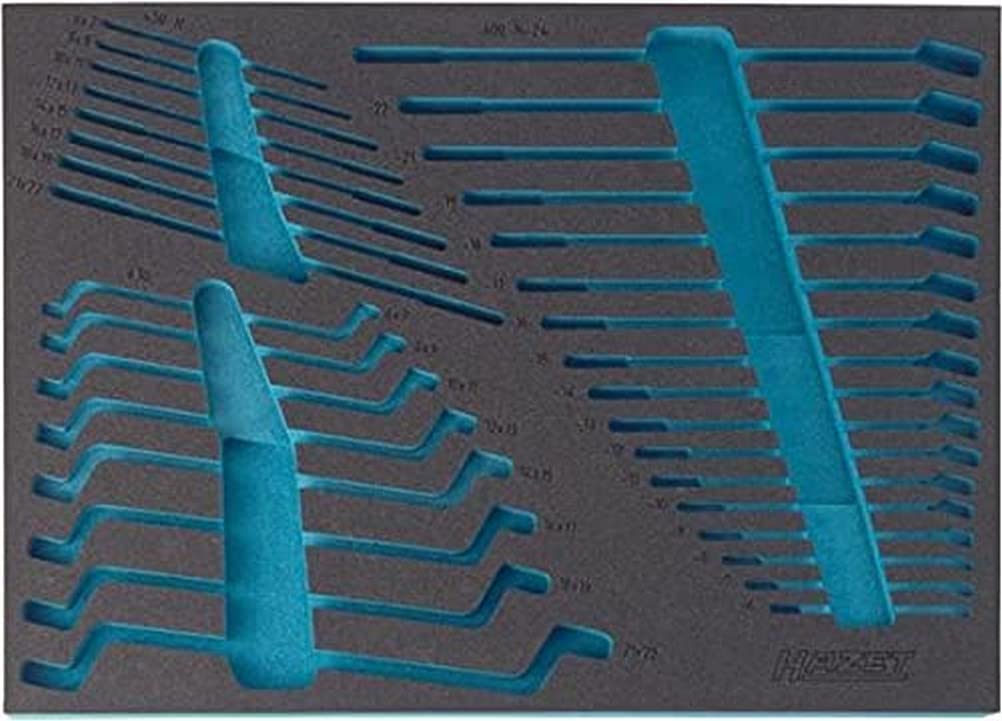 HAZET 163-140L 2-Component Soft Foam Insert - Multi-Colour