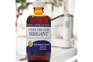 Under The Gums Irrigant Solution – Alcohol-Free, Vegan Herbal Solution for Water Flossers & Oral Irrigators – Supports Gum Health Naturally - (45 Day Supply) by Dental Herb Company
