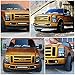 iJDMTOY LED Pod Light Fog Lamp Kit Compatible With 2008-10 Ford F250 F350 F450, Includes (2) 20W High Power LED Cubes, Foglight Location Mounting Brackets & On/Off Switch Wiring Kit