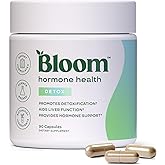 Bloom Nutrition Hormone Support for Women Capsules - Detox - Liver Health, Detoxification & Hormone Health Support Supplement with Milk Thistle, Pomegranate Extract & Artichoke Extract, 30 Servings