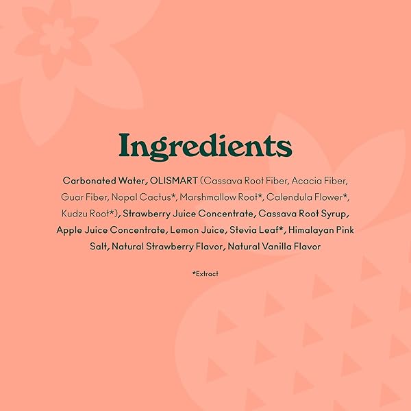 OLIPOP PREBIOTIC SODA POP, STRAWBERRY VANILLA, PANTRY PACK PACKED WITH PREBIOTICS, FIBER, AND BOTANICALS, GLUTEN FREE, VEGAN, GMO FREE, 12OZ (12-CANS)