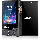 iRive3 MP3 Player Clear HiFi Stereo Sound 32GB Bluetooth Music Player with FM Radio Voice Recorder Expandable up to 128GB