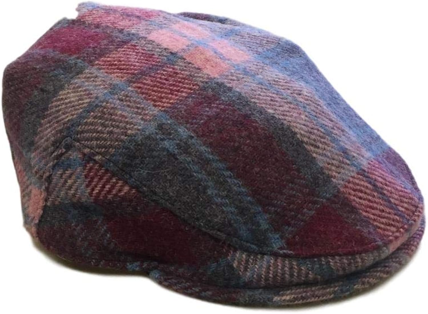 plaid flat cap