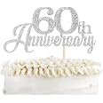KakaSwa Gold Glitter Birthday Cake Topper – Funny Theme Party Decorations & Supplies - View #3