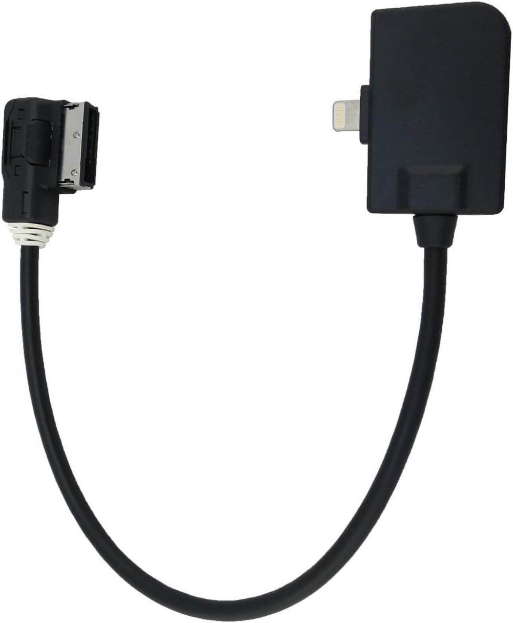 OTSC Compatible for AMI MDI AUX Cable with 8 Pin Aduio Charging Adapter for Volkswagen VW for X 8 7 for VW Golf GTI Audi A4 5N0035554J