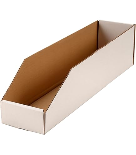 Amazon.com: Global Industrial Open Top Corrugated Bin Box, 6