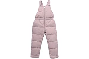 Happy Cherry Boys' Toddler Classic Lightweight Snow Bib Ski Pant Snowsuit Windproof WarmInsulated Snow Bib Overalls for Kids 