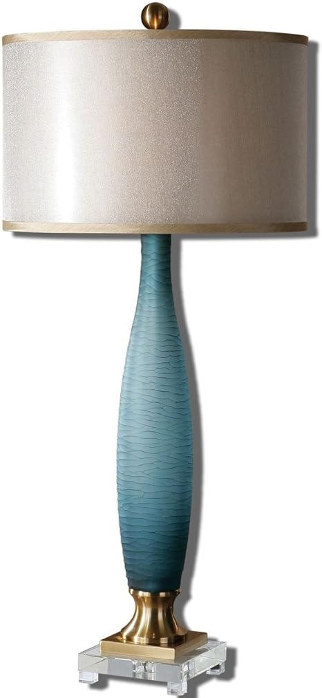 cobalt blue table lamp