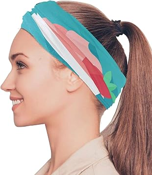 Amazon Gednix ガールズ ヨーグルトミルクシェイク フードゴムヘッドバンド ヘッドラップ ショール スポーツ スウェットバンド フェイスマスク マジックスカーフ ヘアアクセサリー バンド ネクタイ レディース メンズ ガールズ ランニング ワークアウト フィットネス