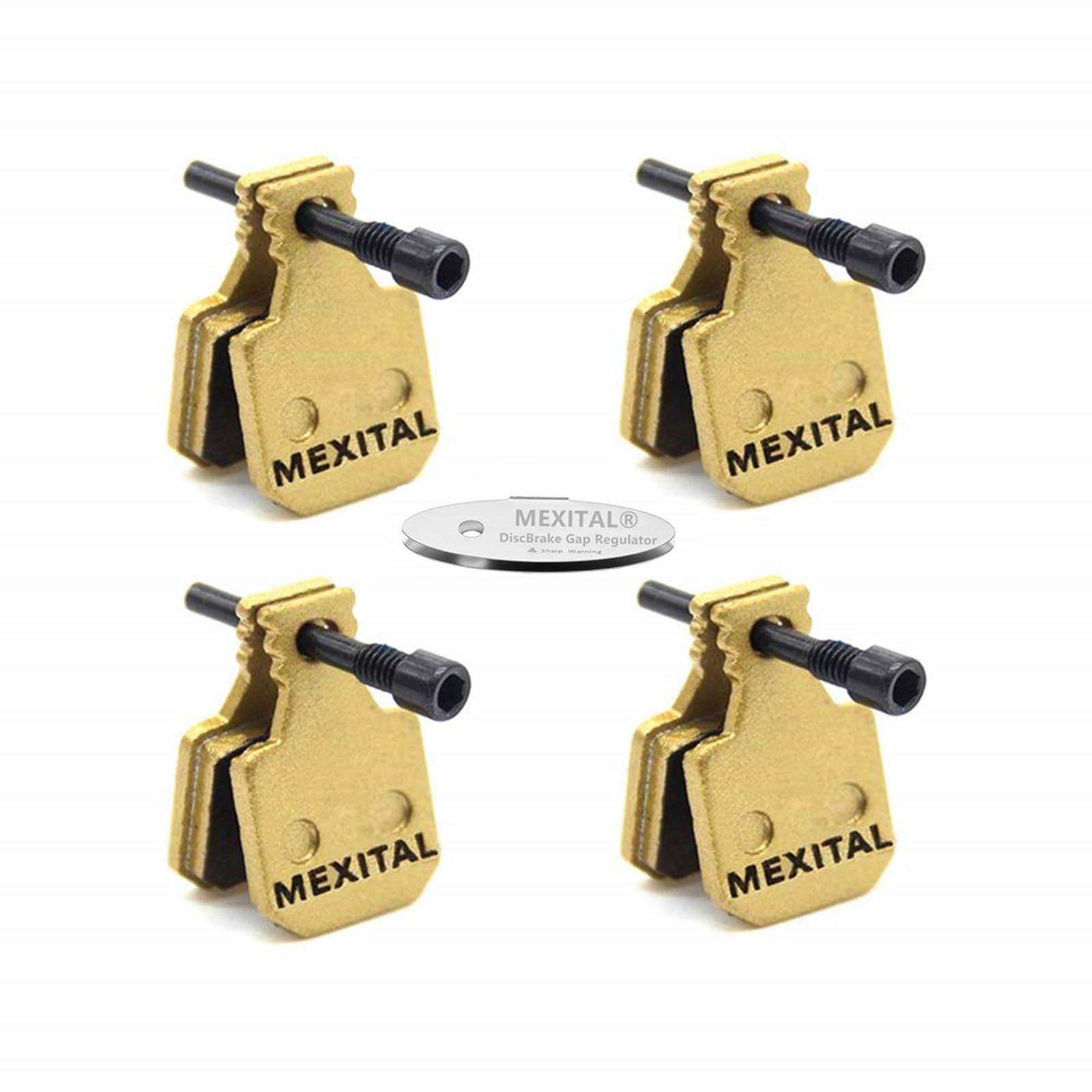 MEXITAL 2 pairs Sintered Disc Brake Pads fit for Magura MT5 MT5E MT7 MT Trail Typ 8.1 SH901 M5 M7 MXTS10-2