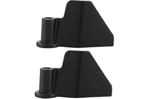 Lelukee 2 Pack Breadmaker Paddle,Bread Maker Blade Made of Non‑Stick Coating + Carbon Steel Material,Replacement Parts for Breadmaker Machine
