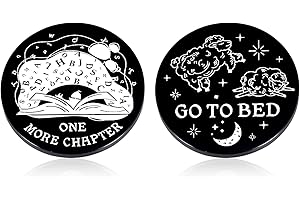 AMBREGRISSUN Funny Stocking Stuffers Gifts Destiny Flip Coin for Girls Daughter Boys Son Girlfriend Boyfriend Christmas Birthday Valentines Day for Book Lover Teen Sister Friends Graduation Decision Maker