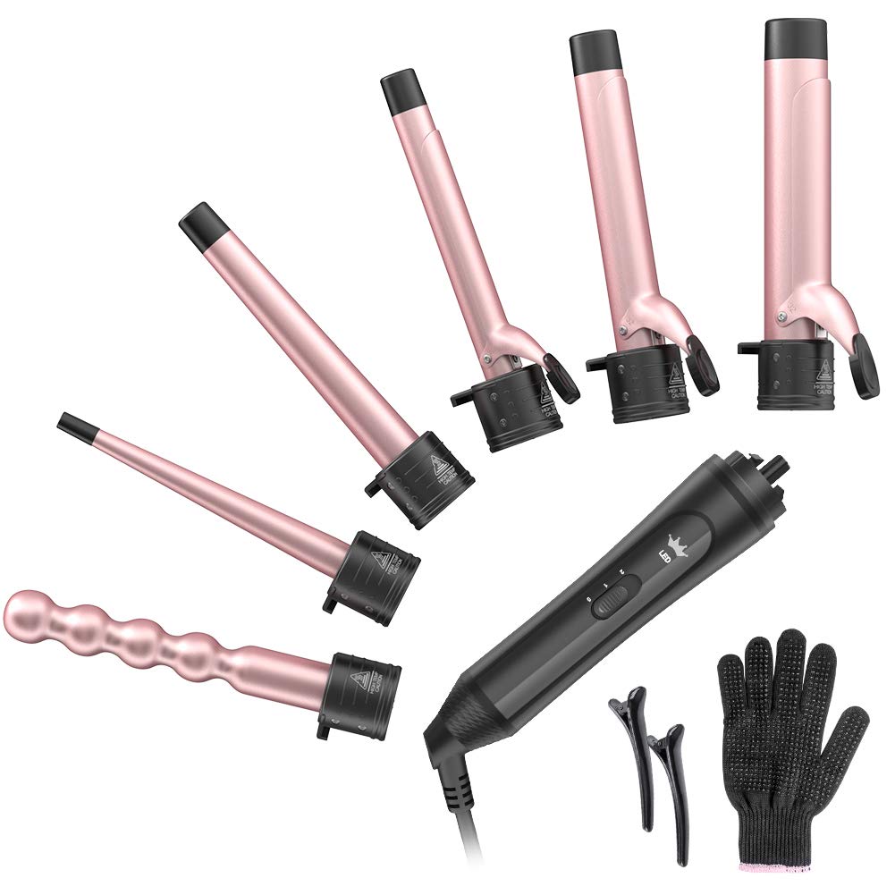 bestope 6 in 1 curling wand
