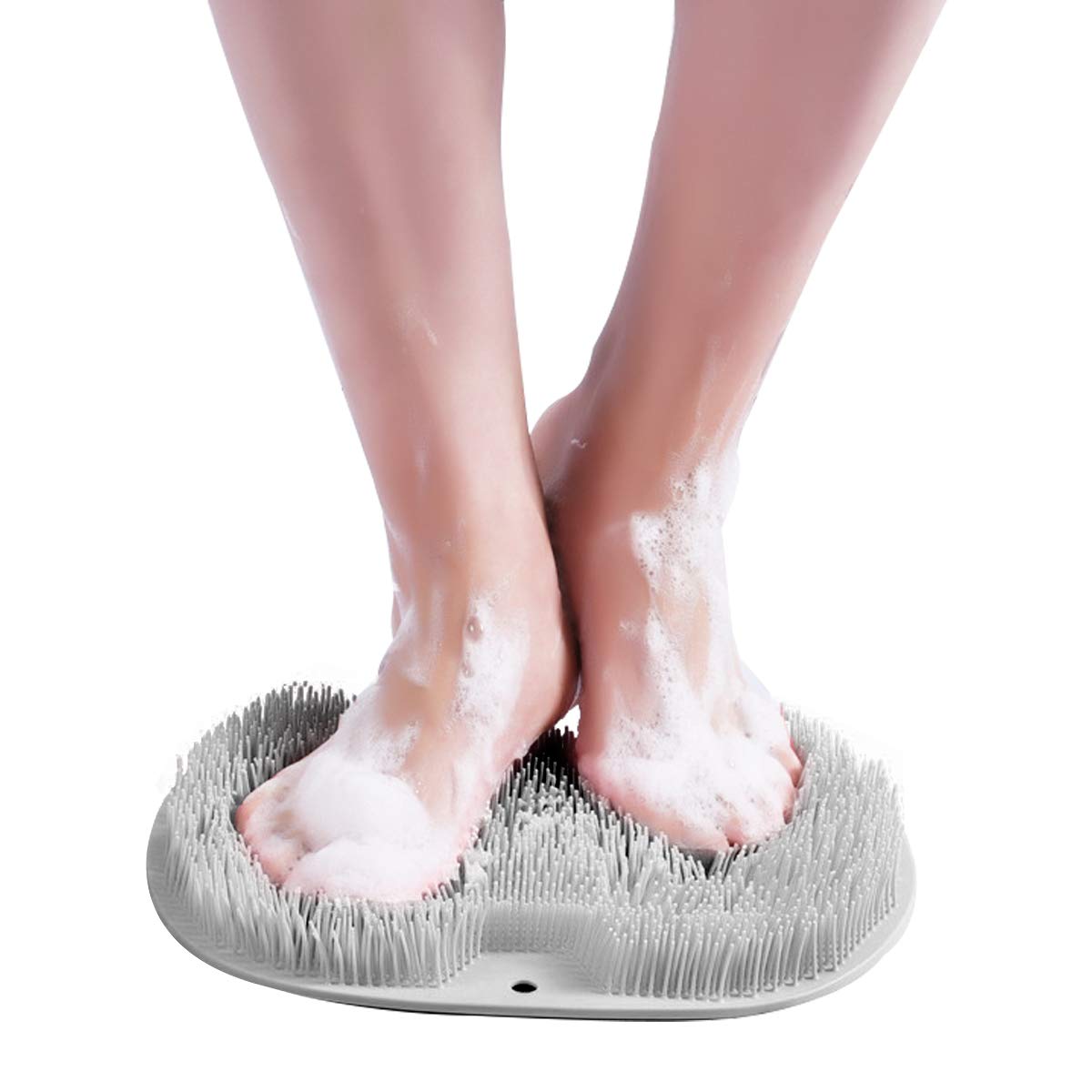 NEWLUXI Foot massager Scrubber Cleaner Improves foot circulation Reduces foot pain - Soothes tired Achy feet - Non-slip with suction cups
