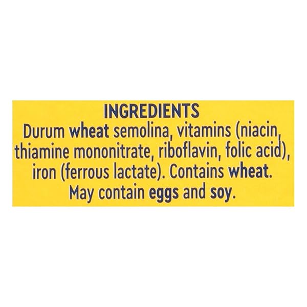 DE CECCO PASTA NO.95 MADE IN ITALY HIGH IN PROTEING & IRON BRONZE DIE, FARFALLINE, 80 OZ, PACK OF 5