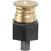Orbit 54052 Shrub Head Sprinkler Adapter with Brass Half Pattern Spray Nozzle