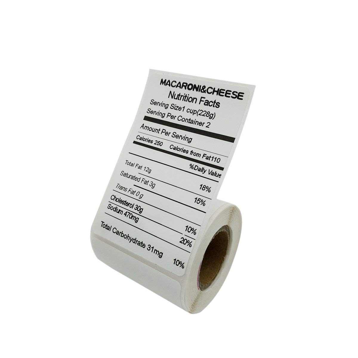 5 rolls /lot Thermal Printing Paper for Thermal Printer Barcode Sticker/Label/Adhensive Thermal Type (Multi-Purpose Label 5 Rolls(50x80mm))