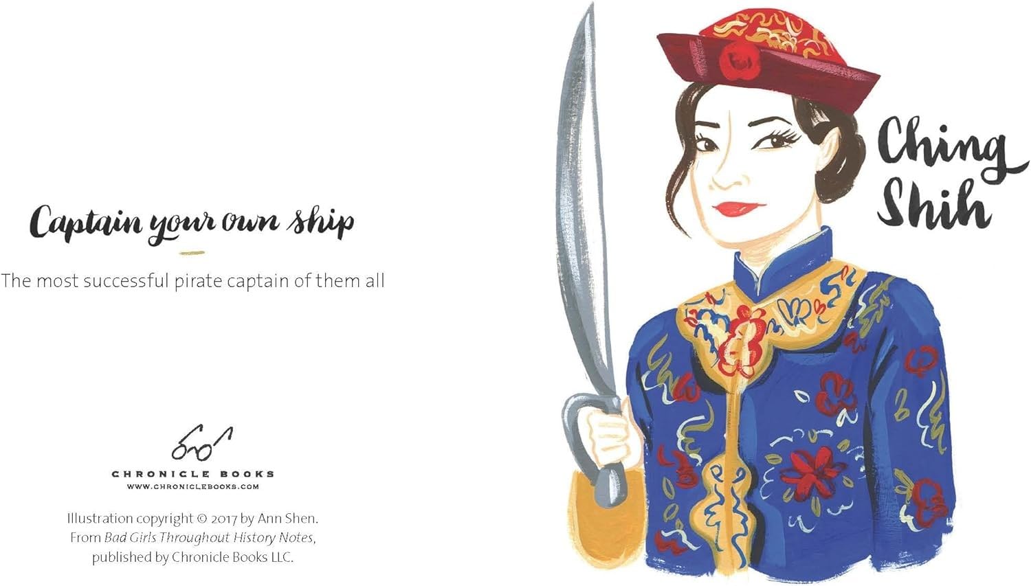 Bad Girls Throughout History Notes: 20 Notecards and Envelopes (Feminist Cards by Ann Shen, Women Empowerment Gifts)