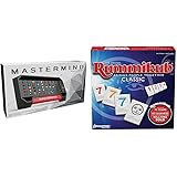 Pressman Mastermind Game : The Strategy Game of Codemaker vs. Codebreaker (Packaging May Vary) & Rummikub Classic Edition - T