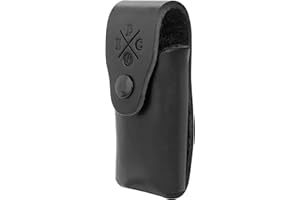 1791 EDC Multitool Sheath, American Leather Multitool Pouch for Belts with Snap - Compatible with Heavy Duty Leatherman, SOG and Gerber. Max Size = 4.5" Long