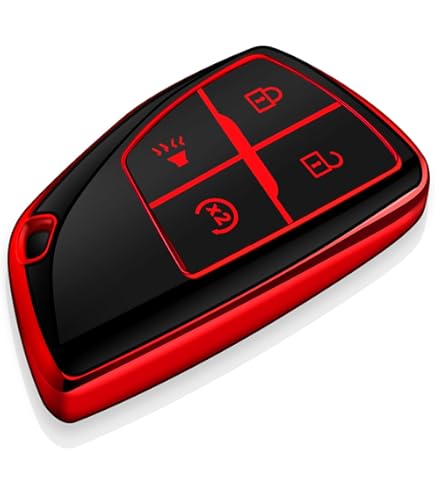 Ywonobs 2Pcs Silicone Rubber Key Fob Cover Compatible With 2022 2023 Chevrolet