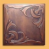 Glue ceiling tiles