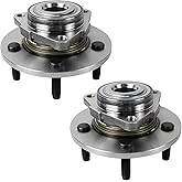 PAROD Pair 515072 Front Wheel Hub and Bearing Assembly Compatible with 2002-2008 Dodge Ram 1500, 5 Lugs