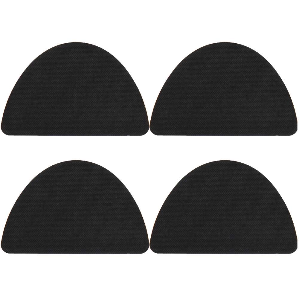 Shoe Toebox Toeburst Blowout Hole Prevention Repair Inserts/Patches (Black)