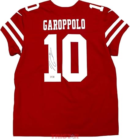 garoppolo signed jersey