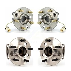 Front Rear Wheel Bearing & Hub Assembly Kit For