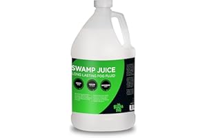 Froggy's Fog Swamp Juice Bottle, Ridiculously Long-Lasting Fog Fluid with 2-3 Hour Hang Time for Professional and Home Haunters, Theatrical Effects, and DJs, 1 Gallon