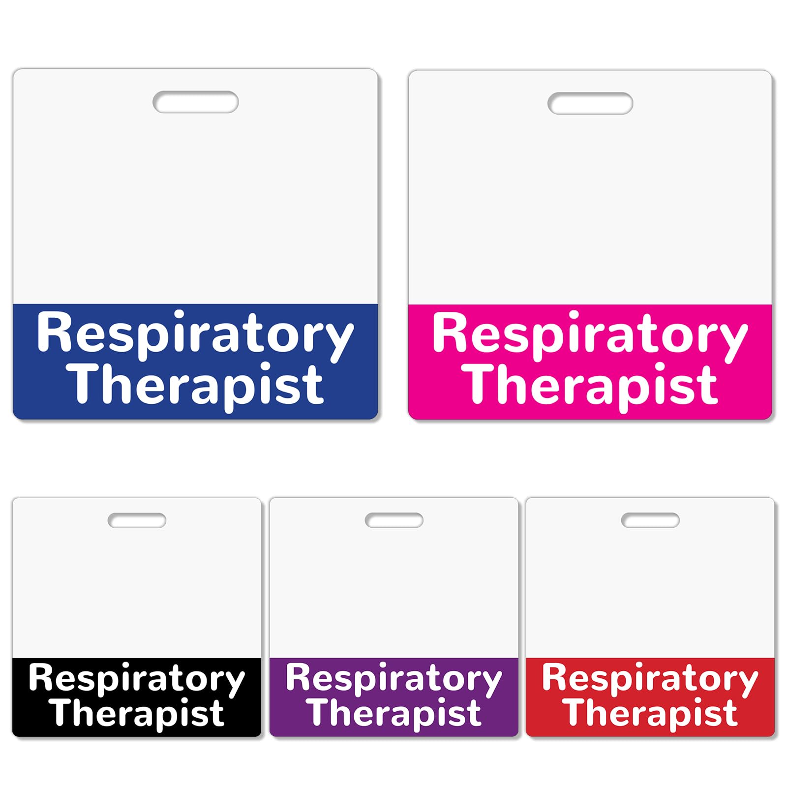 Besoar 5 Pack Respiratory Therapist Badge Buddy
