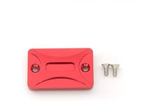 FXCNC Front Motorcycle Parts Brake Reservoir Oil Hole Cover Cap Compatible with Honda MSX125 Grom 2014-2020, CBF125 All Year, Benelli TNT125 TNT135 TNT 125 135 BJ125 All Year