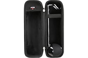 Mchoi Hard Carrying Case Fits for Otamatone Japanese Character Electronic Musical Instrument Portable Synthesizer by Cube/Maywa Denki, Lightweight and Waterproof Automatone Instrument Holder