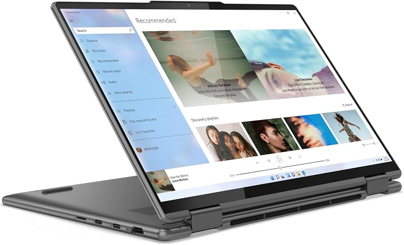 Lenovo yoga 7 gen 7 (14ial7) - computador tátil 14 "2,8k oled 90hz (intel core i7-1260p, 16 gb de ram, 1 tb ssd, intel iris xe graphics, windows 11 home) gray, caneta, teclado qwerty portuguese (82qe004fpg)