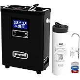 Purewell® K8680 RO Water Purifier System,10-Stage RV Portable Water Filtration Survival with UV,Desalination Rate Reaches 95%,Survival Gear Purification for Drinking,Team Camping,Travel