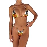 Sexy Bikini Sets for Women Two Piece Bathing Suit Halter String Triangle