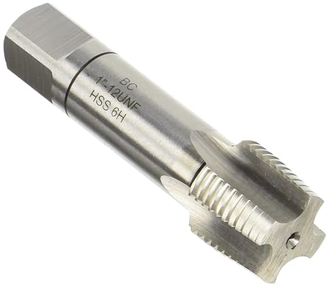 Bohrcraft 41051110100 Handgewindebohrer ähnl. DIN 2181 HSS-G, UNF 1' x 12 Vorschneider Unibox