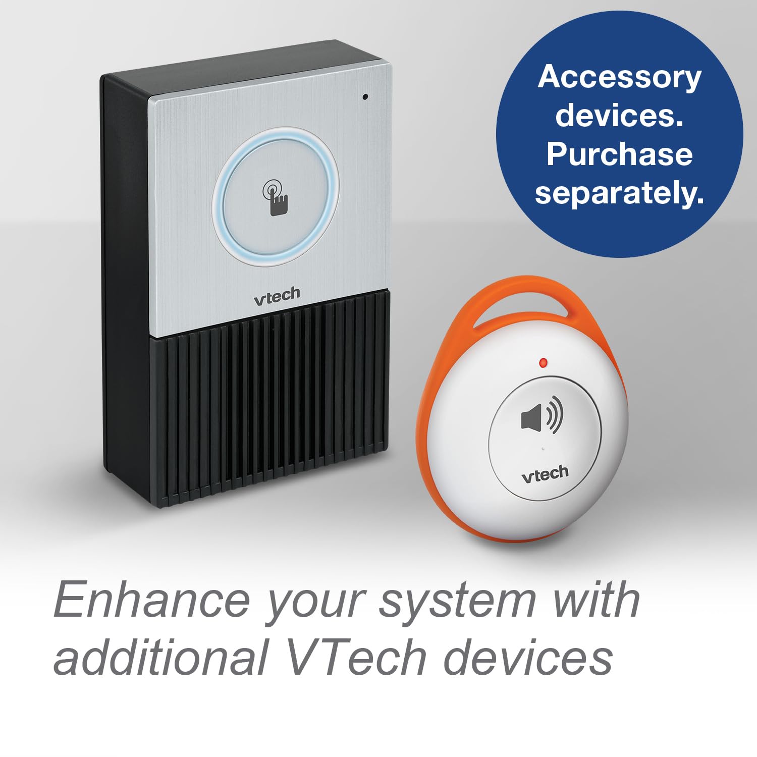 VTech Amplified Cordless Senior Phone with Answering Machine, Call Blocking, 90dB Ringer, Audio Assist, Big Buttons