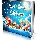 Personalized Story Book by Dinkleboo - "Saving Christmas" - For Kids Aged 0 to 8 Years Old - A Story About Your Child Helping