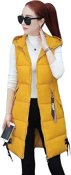 Amazon Rehoodnダウンベスト レディース 中綿ベスト 可愛い ベスト あったか アウトドア 暖かい 軽量 おしゃれ 防寒 レディース ロング丈ベスト ファッション 韓国風 ベスト シンプル ベスト 通販