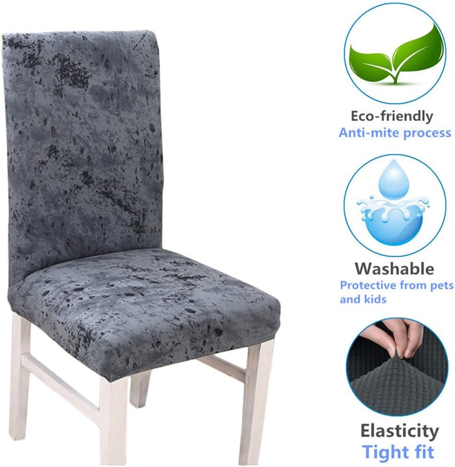 Petcute Housses De Chaise Extensibles Housse Chaise De Salle A Manger Protege Chaise Couvre Chaise Universel Pour Bouquet De Mariage Hotel Vert 2 Pieces Decoration De La Maison Airbornesports Housses