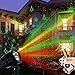 Laser Decorative Lights Garden Laser Light Projector + Remote Control Indoor Outdoor Decorations 5W Light Show (Green, Red, Cola, Bell) for Halloween, Christmas, Party, Holiday etc.