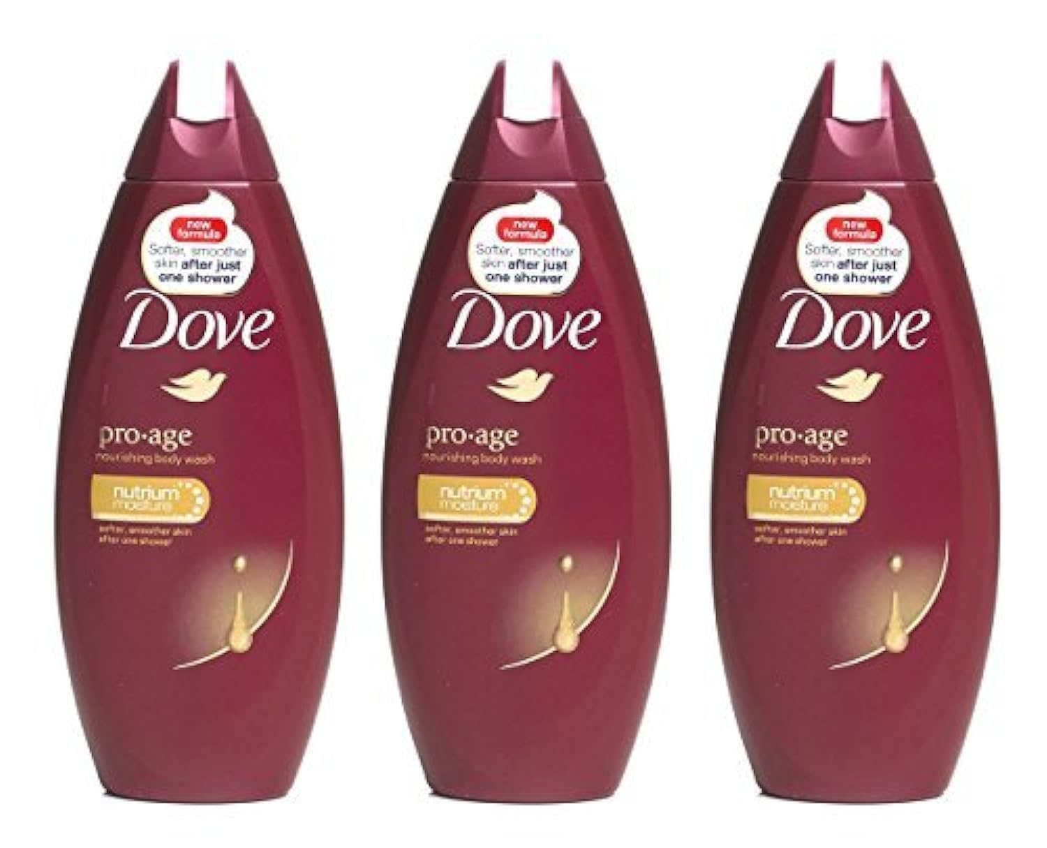 Dove Pro-age Body Wash 250ml (3 Pack)